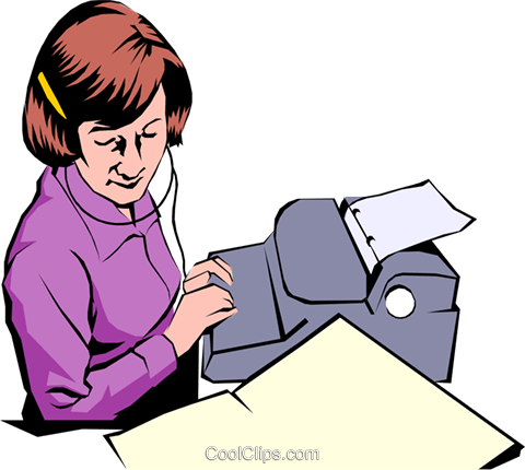 Secretary Royalty Free Vector Clip Art Illustration - イラスト 無料 賞状 (480x430)