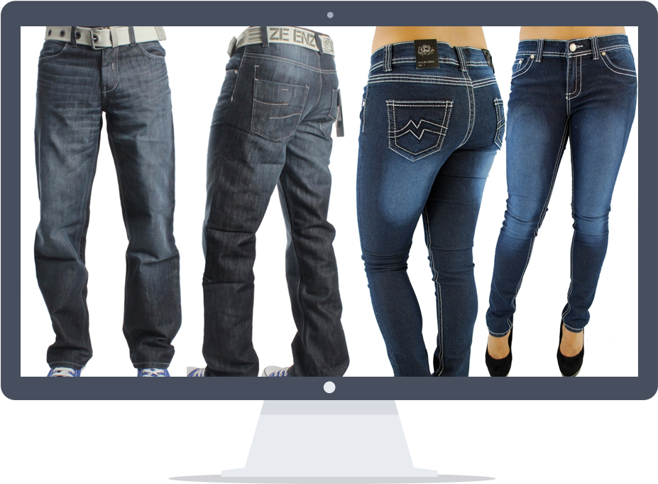 Denim Pants Or Jeans - Denim (940x733)