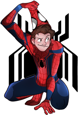 Infinty Wars Got Me Hyped But Also Scared For My Fav - Fanarts Tm Holland (400x493)