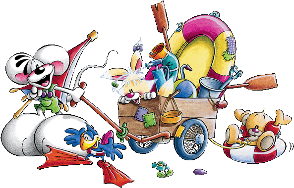 La Dolce Clipart Di Diddl Mimihopps Pimboli - Diddl En Zijn Vriendjes (600x390)