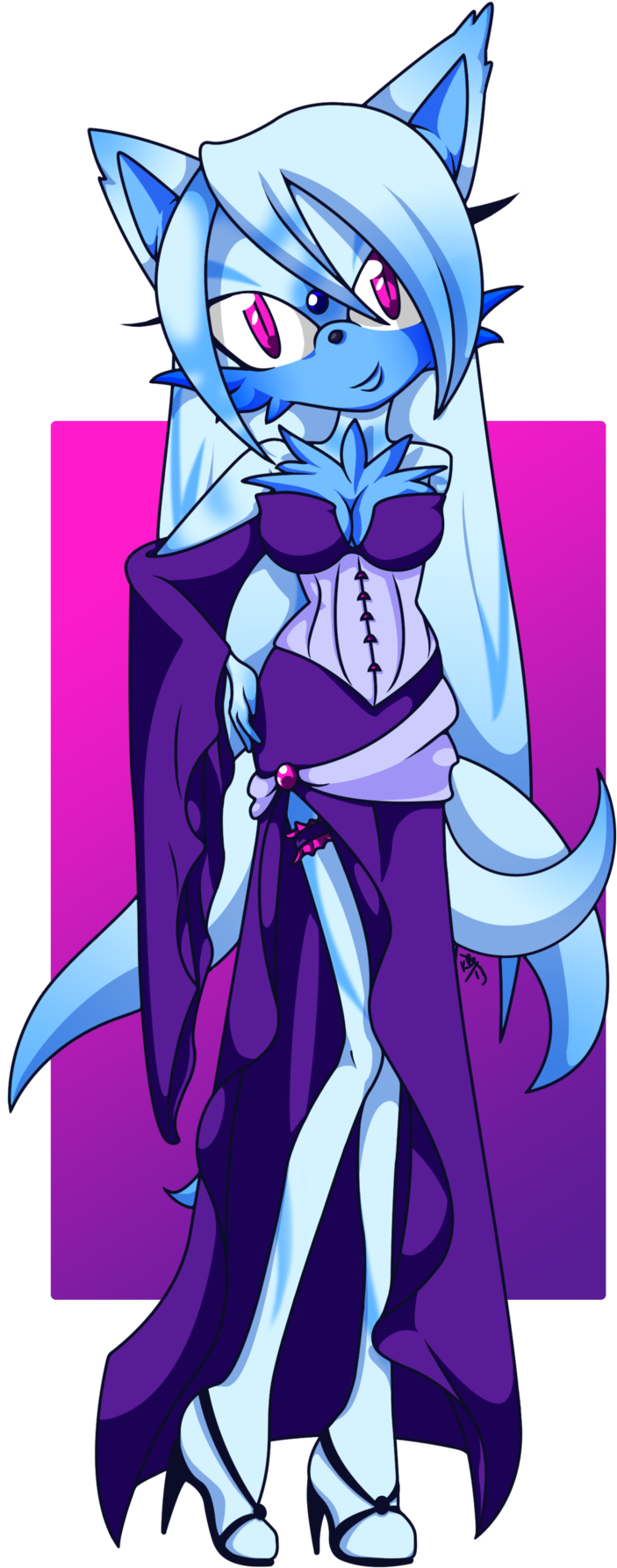 Kill With A Smile By Shrimp-zilla - Cartoon (900x1850)