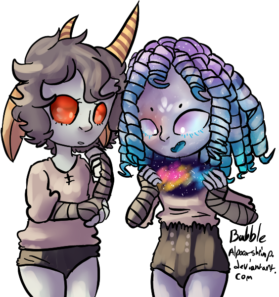 Their Lesbians And In Love By Alpaca-shrimp - Cartoon (584x604)