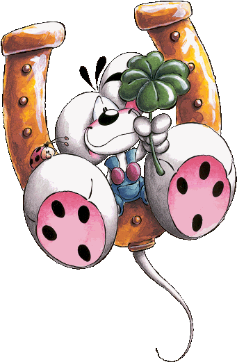 Diddl Alfabet - Google-søgning - Biglietti In Bocca Al Lupo Lavoro (367x544)