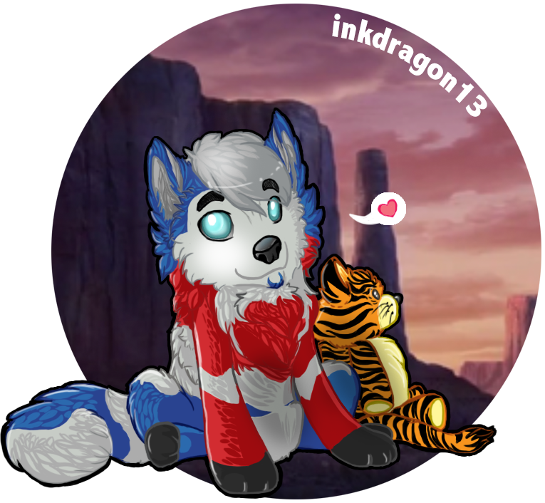 Lil'shrimp And His Tiger By Wingedwolfalari - Cartoon (765x706)