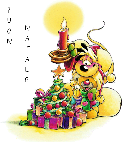 Buon Natale Diddl - Weihnachten Clipart Diddl (532x601)
