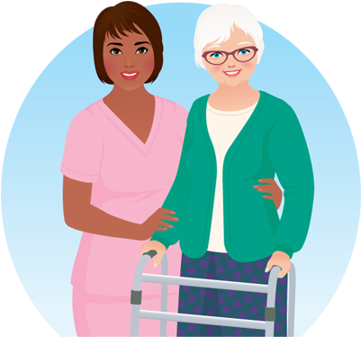 Managed Service / Recruitment Process Outstanding (recruitment - African American Cargivers Cartoons (400x400)