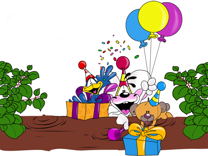 Itqhyd7 - Плакат С Днем Рождения (850x638)