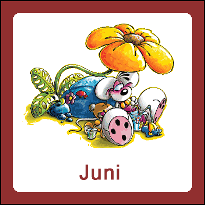 Diddl Kalender, Dagen Enz - Cartoon (400x400)