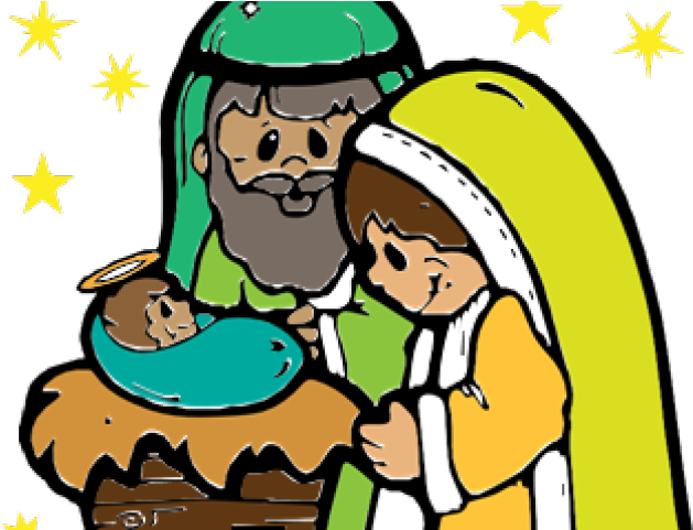Baby Jesus Clipart - Give Love On Christmas Day Drawing (640x480)