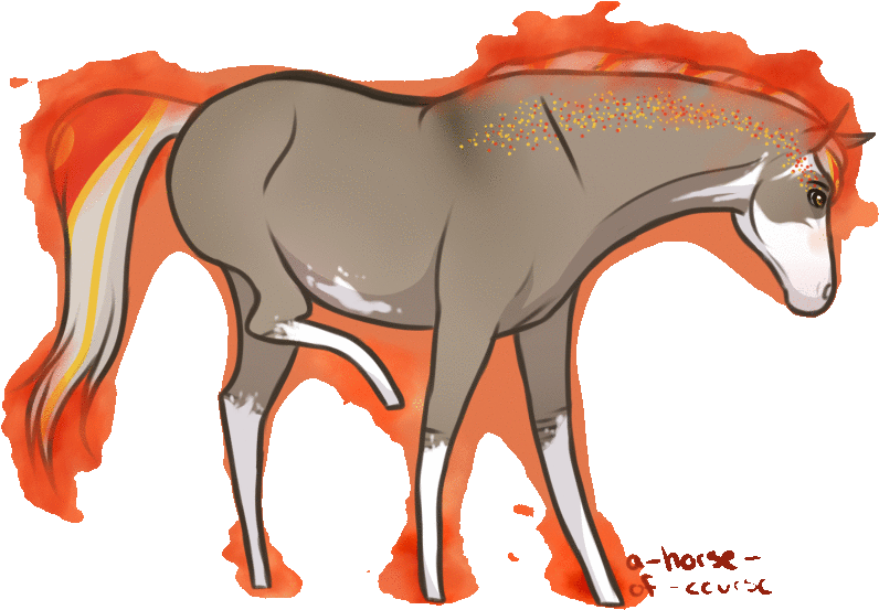 Animated Yhh 9 By A Horse Of Course - Mane (865x618)