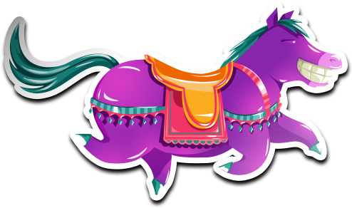 Gangnam Style Horse Avatar - Just Dance 4 Gangnam Style (512x512)