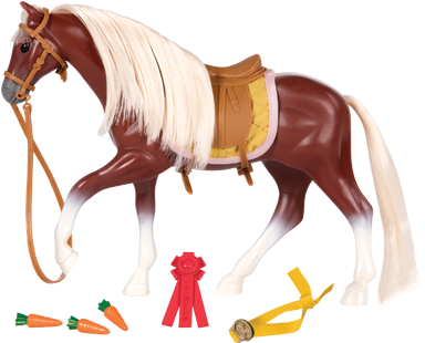 Brown Arabian Horse - Lori By Og Brown Arabian Horse For 6" Dolls New (400x500)