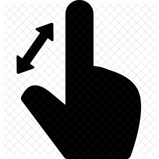 Hand, Pinch, Zoom, In, Gesture, Touch Icon - Icon (512x512)