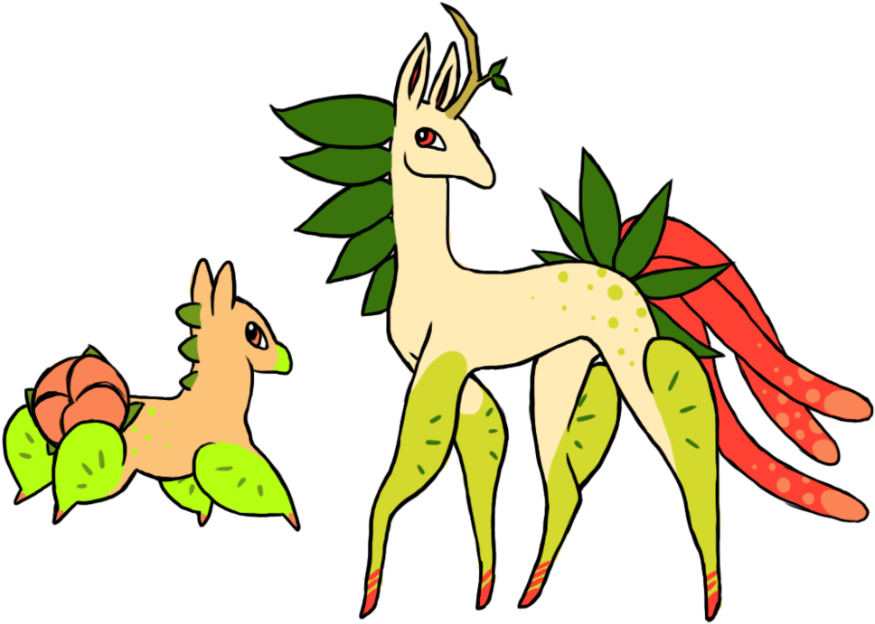 Grass Horse Fakemon By Cerasly - Horse Fakemon (1024x751)