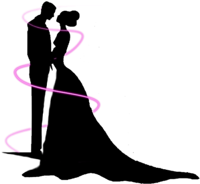 People, Romantic, Love, Rings, Romance, Wedding Transparent - Wedding Couple Png (400x375)