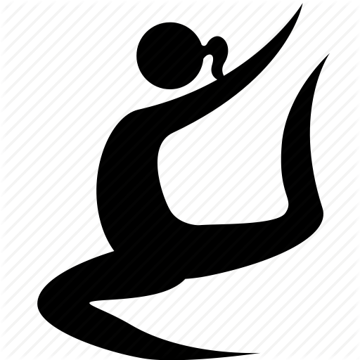 Olympic Games Clipart Olympic Gymnast - Gymnas Sport Logo Icon (512x512)