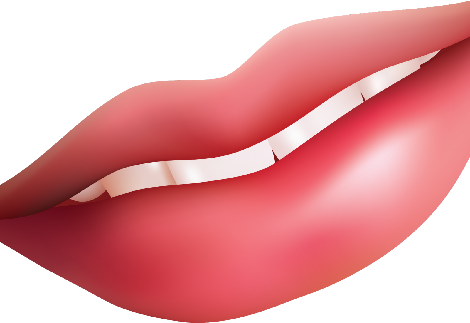 Cartoon Lips Clipart 5 2755 X 1588 Carwad Net - Mouth Vector (1600x1200)