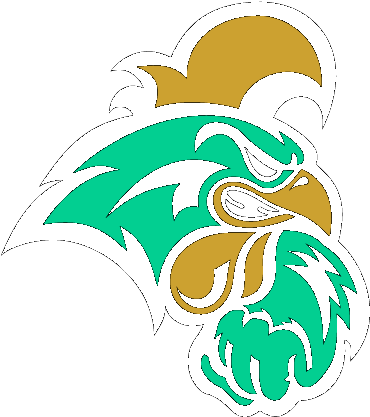 Coastal Carolina Chanticleers - Coastal Carolina Logo Vector (387x436)