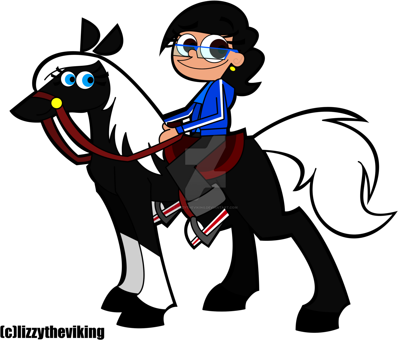 Horse Riding By Auveiss Horse Riding By Auveiss - Painting (1600x1319)