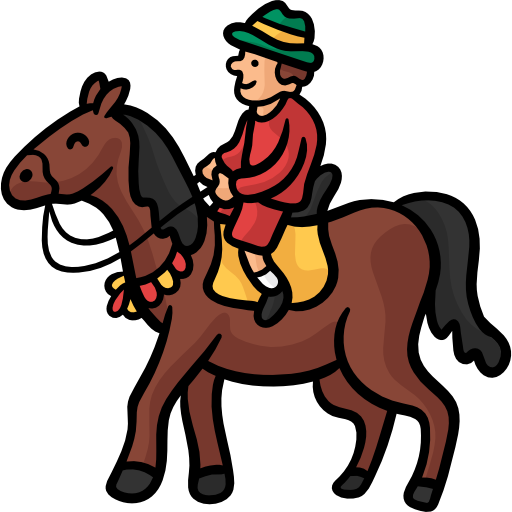 Horseriding Free Icon - Equestrianism (512x512)
