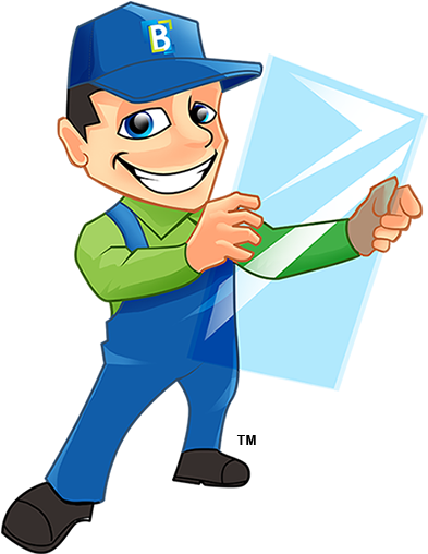 Blaine Glass Repairs - Glass Repair Clipart (436x563)