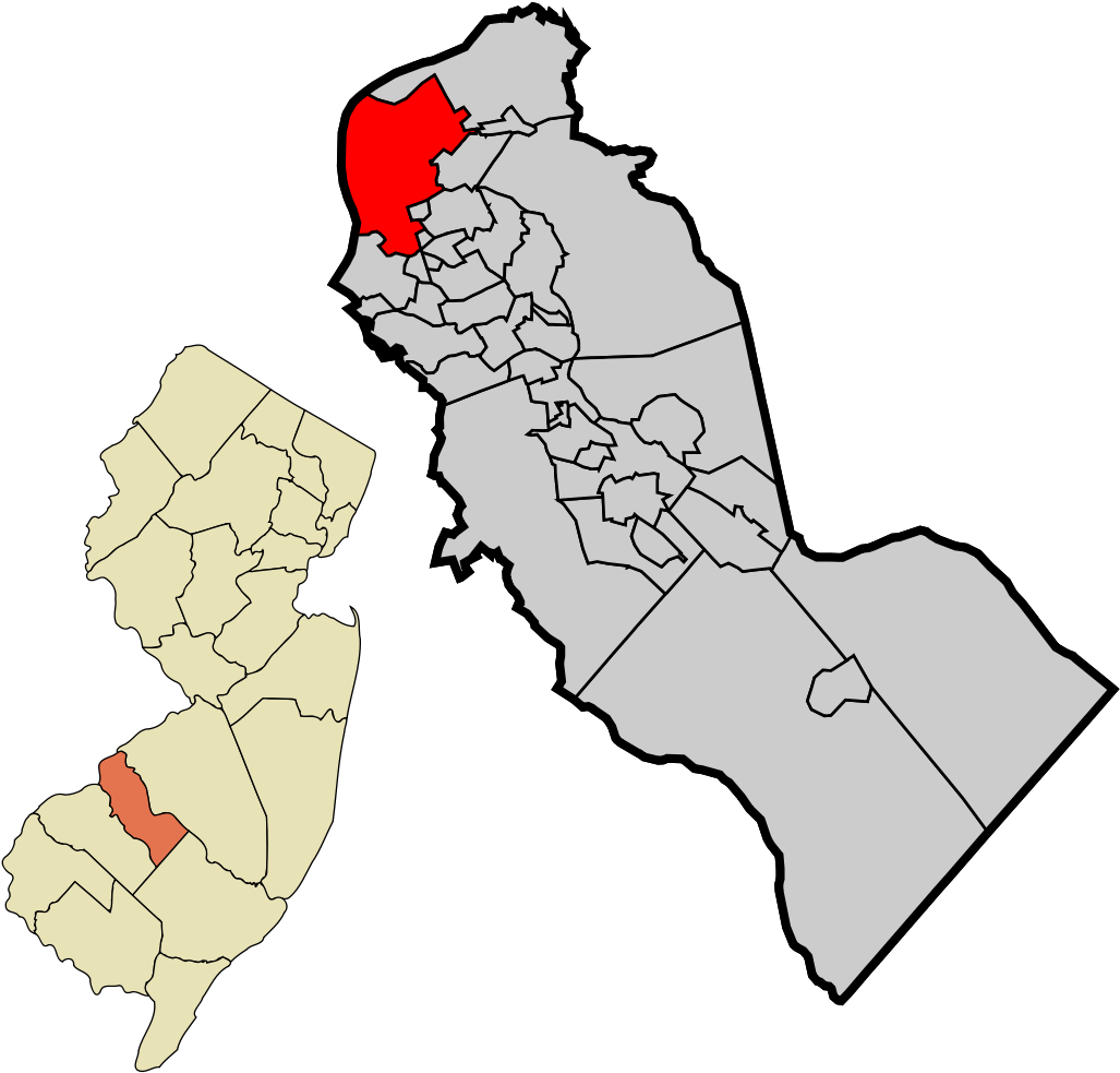 Camden County Nj Map (1200x1200)