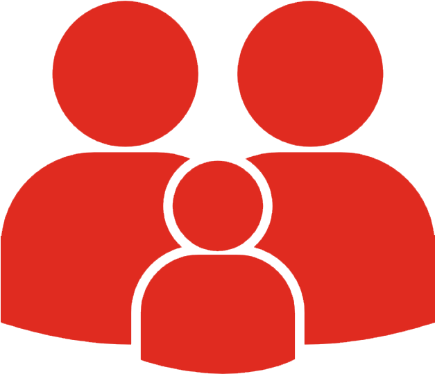 Domestic Investigations - Red Family Icon Png (626x626)