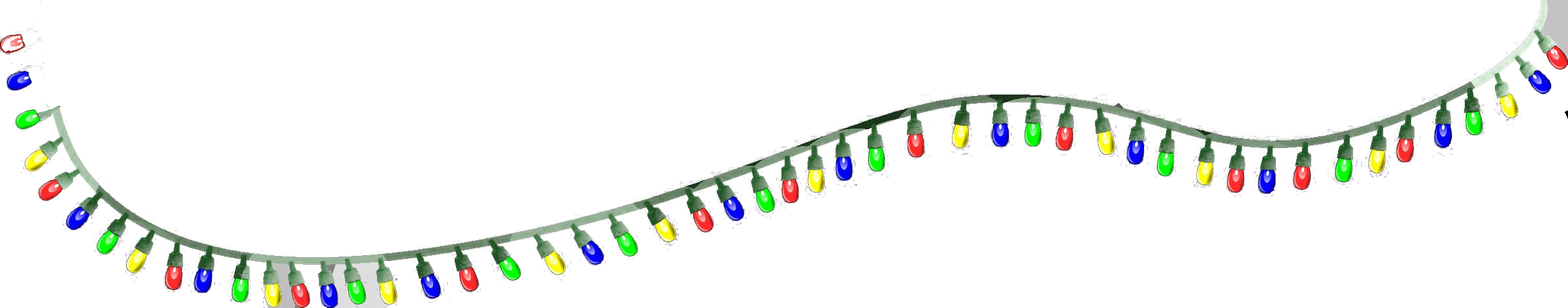 Art Authenticity & Art Fraud Investigators - Christmass Lights Transparent Background (2400x472)