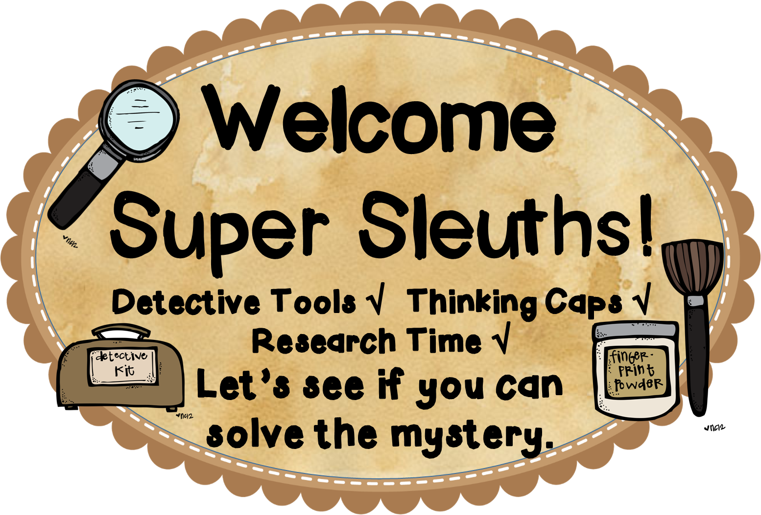 Mystery Clipart Sleuth - Super Sleuth Clipart (1554x1053)