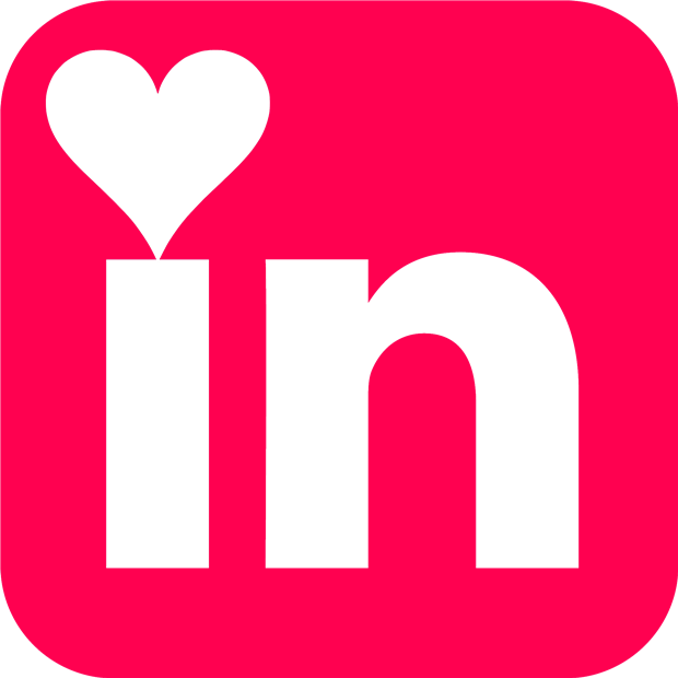 Black Linkedin Icon Png (620x620)