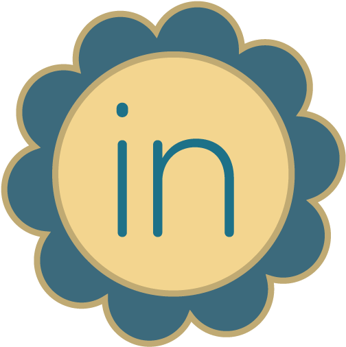 Linkedin Icon Png - Logo Twitter Retro Png (513x513)