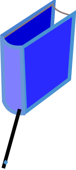 Pin Book Svg Clip Arts 264 X 588 Px - Pin Book Svg Clip Arts 264 X 588 Px (264x588)