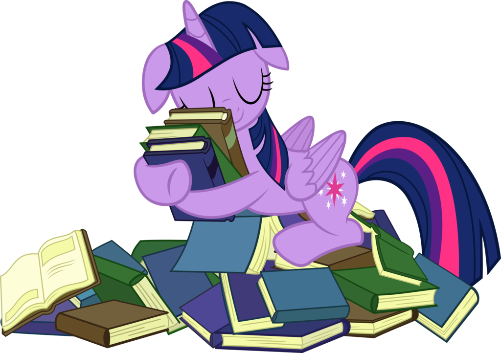 Twi Loves Her Books By Slb94 - Book (1024x722)