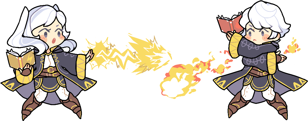 Fictional Character Yellow Cartoon Mythical Creature - Fire Emblem Time To Tip The Scales (1000x412)