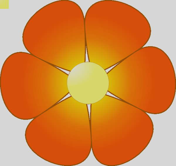Flower Clipart Transparent Background (600x564)