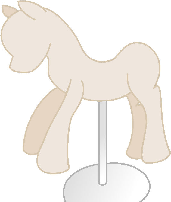 Mlp Mannequin Base By Horse In Fire-d58kzip - Horse (863x687)