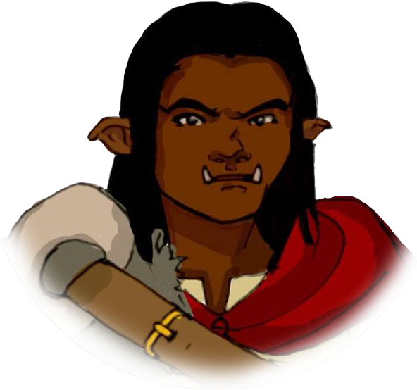 As We Waited For Temna To Return From Drawing Away - Illustration (640x577)