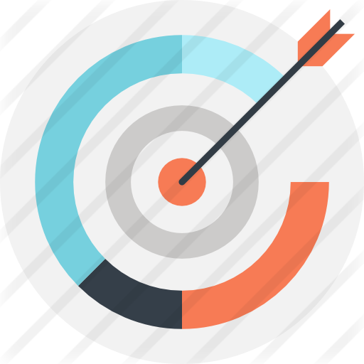 Pie Chart Free Icon - Marketing Goals (512x512)