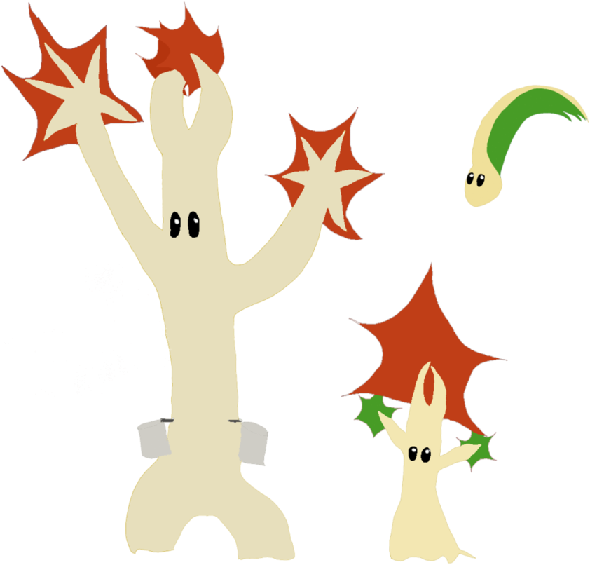 Maple Tree Pokemon By Qara - Illustration (908x880)