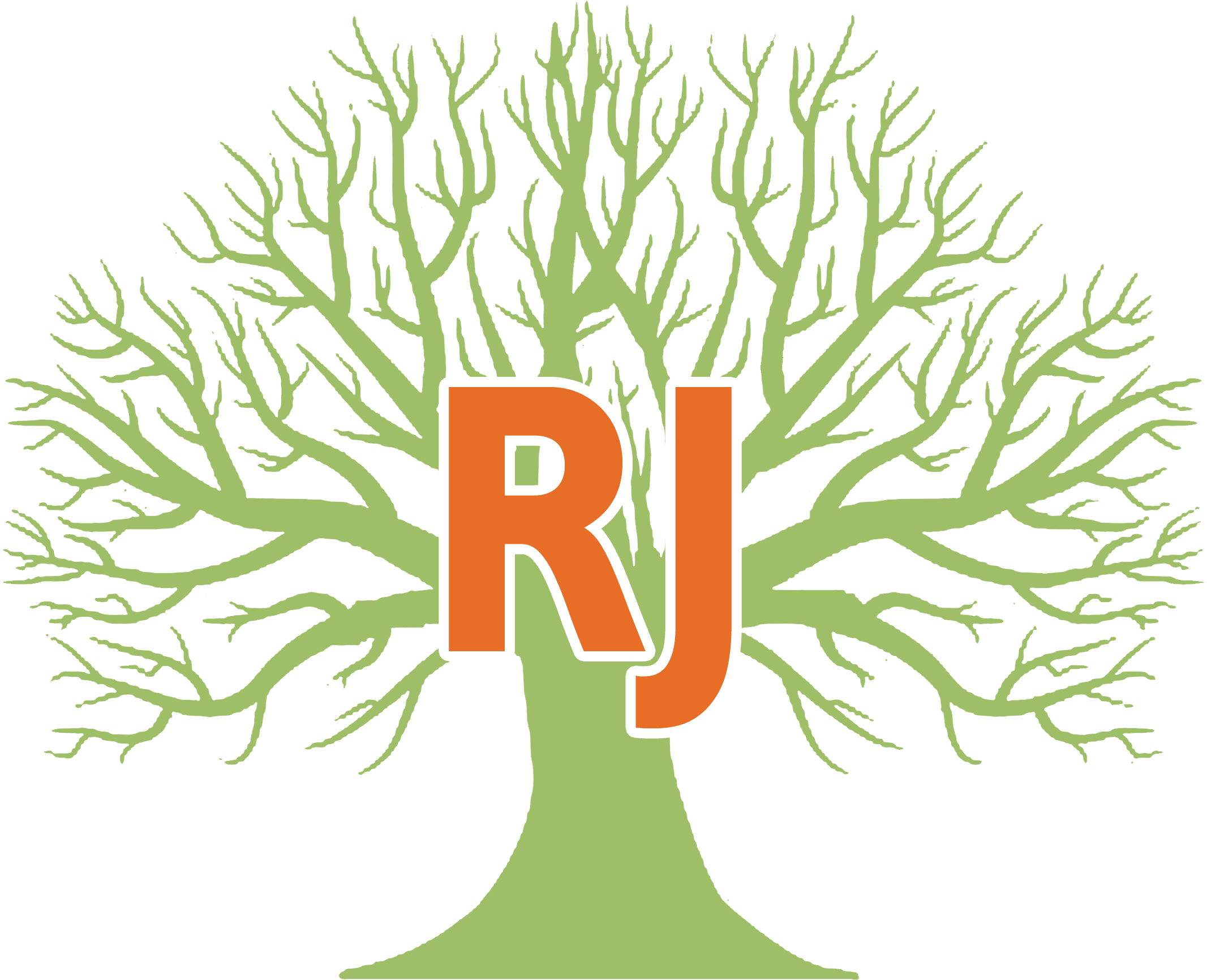 Simple Silhouette Art Tree (2426x1906)