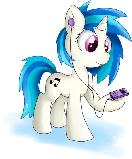 My Little Pony Friendship Is Magic Vinyl Scratch - Cartoon (650x650)