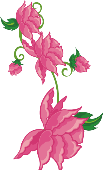 Hot Pink Flower 3 By Maxandpercy4ever - Hot Pink Flower 3 By Maxandpercy4ever (342x561)
