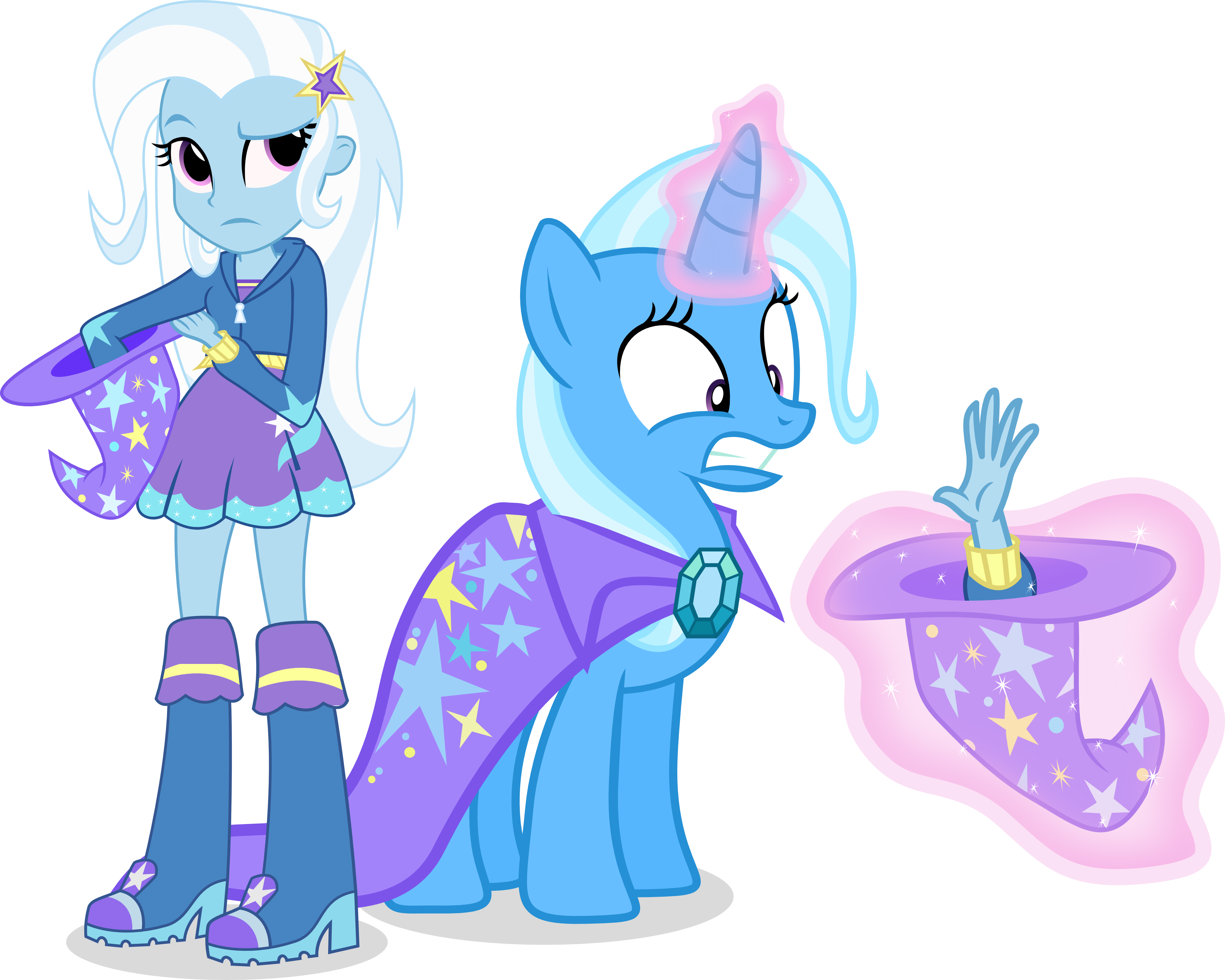 My Little Pony Friendship Is Magic Twilight Sparkle - My Little Pony Trixie (3778x3023)