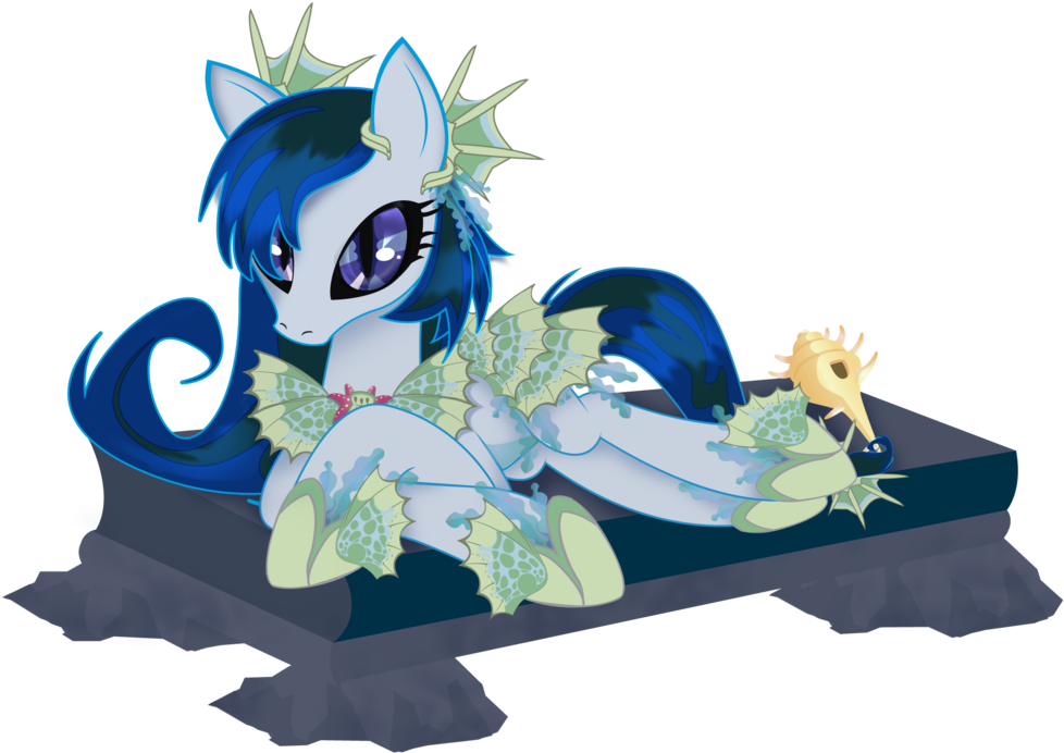 Zahpkiel, Digital Art, Female, Kelpie, Mare, Merpony, - My Little Pony: Friendship Is Magic (1024x725)