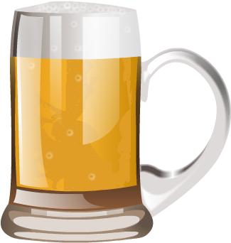 Nice Glass Of Beer Clipart Alcohol Beer Glass Icon - Beer Icon (400x400)