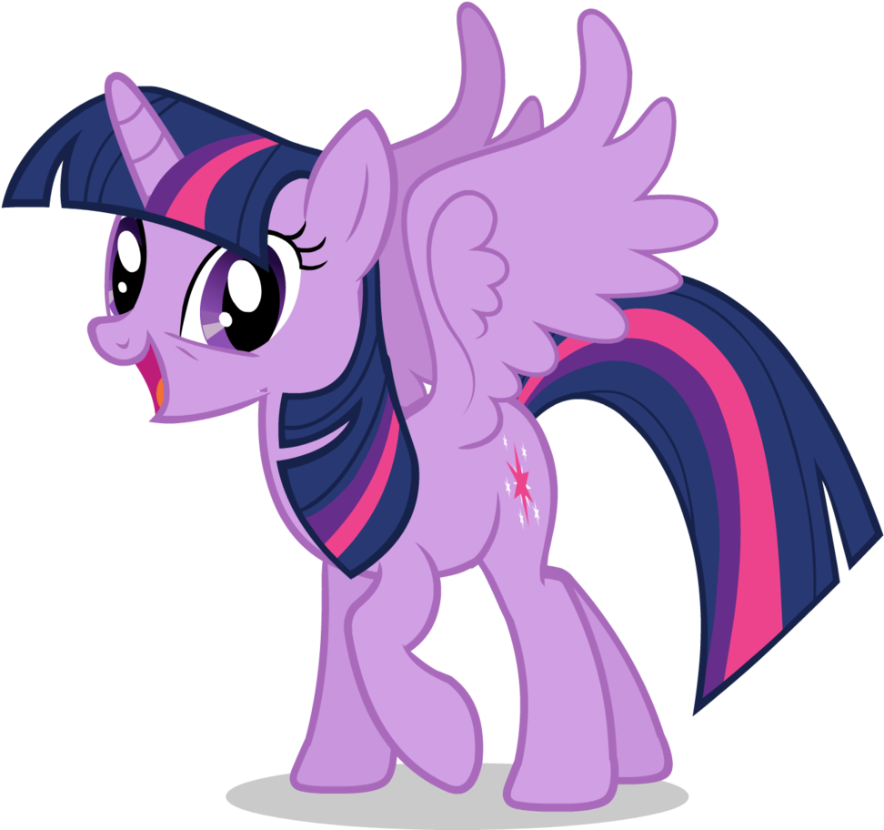 Opiniones Ponies - - Alicorn Twilight Sparkle Vector (1024x946)