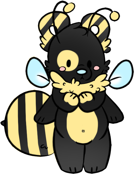 Bumble Bear Adopt By Timiddeer - Cartoon (593x689)