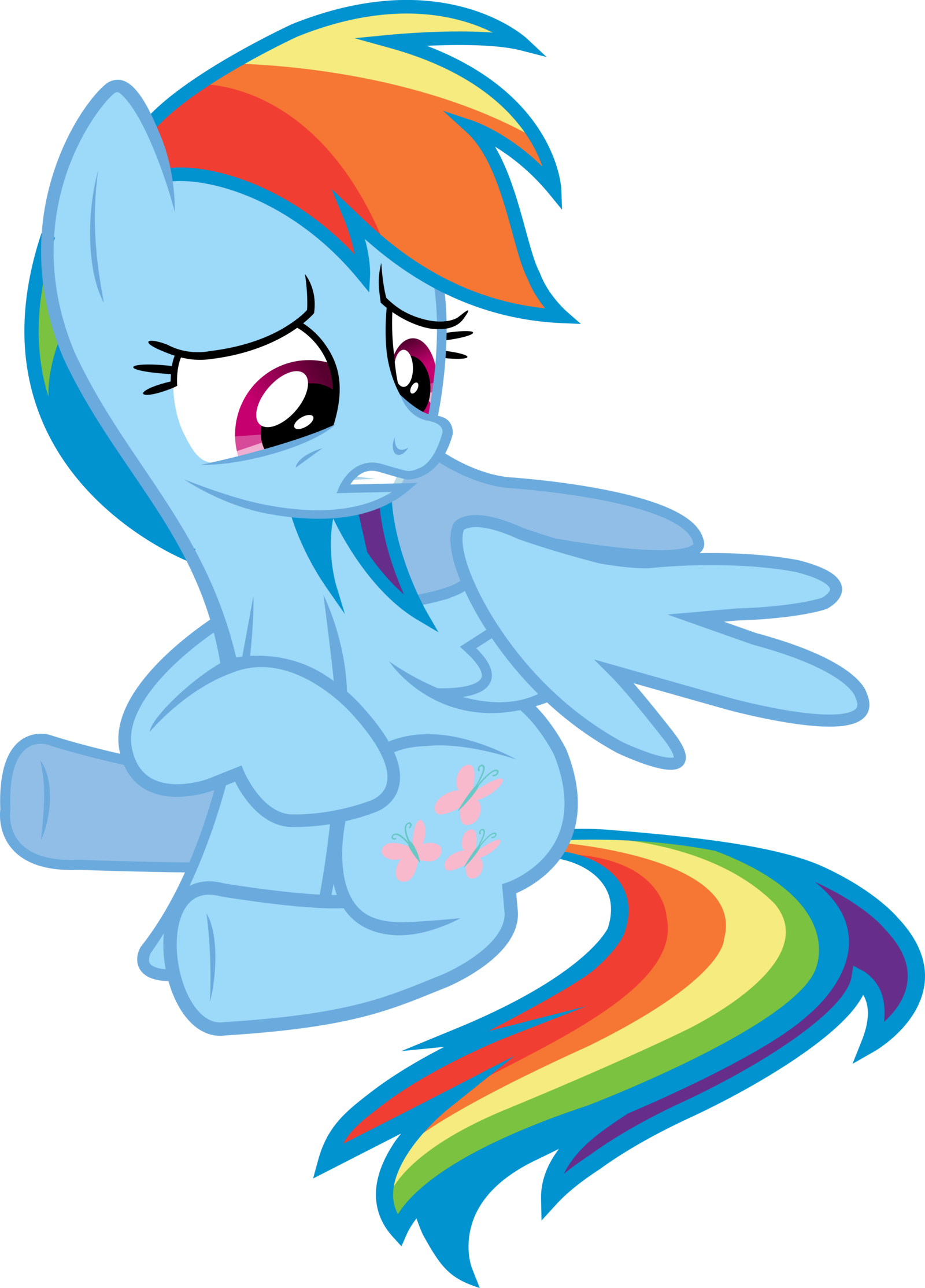 Rainbow Dash What My Cutie - Cutie Mark Rainbow Dash (1600x2226)
