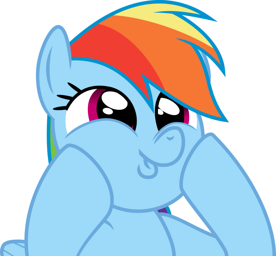 Rainbow Dash Cute Face (928x860)