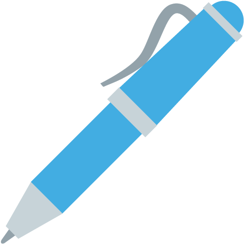 Lower Left Ballpoint Pen - Emoji Stylo (512x512)
